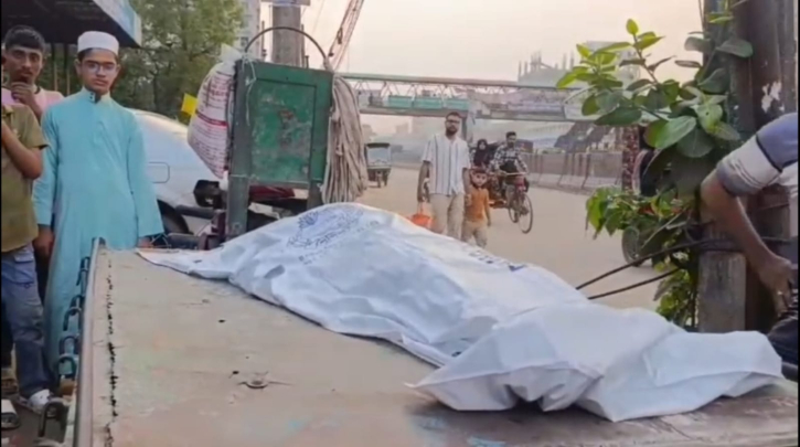 সিদ্ধিরগঞ্জে সড়ক দুর্ঘটনায় মোটরসাইকেল আরোহী নিহত