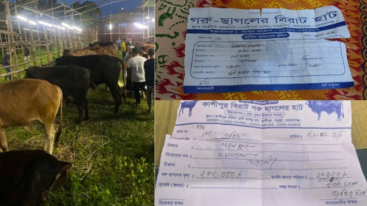 নারায়ণগঞ্জে কোরবানির হাটে অতিরিক্ত হাসিল আদায়ের মহোৎসব, নির্বিকার ইজারাদাররা