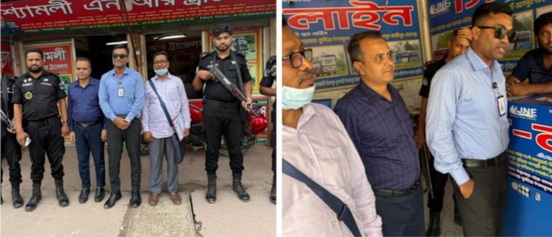 ঈদ শেষে স্বস্তির ফিরতি যাত্রা: নারায়ণগঞ্জ ও মুন্সীগঞ্জে বিআরটিএ-র ব্যাপক তৎপরতা